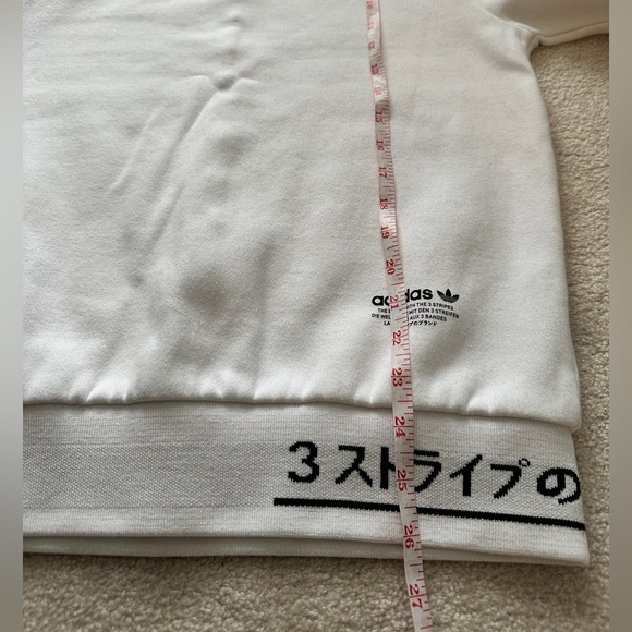ADIDAS NMD‎ White Crew Sweatshirt Pullover Men’s XS - Picture 11 of 14